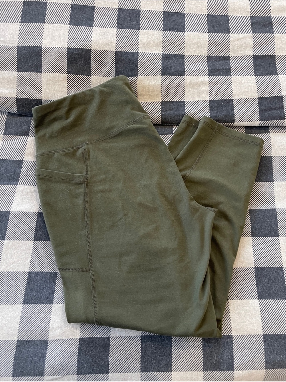DSG Women’s Olive Green High-Waisted Leggings XL